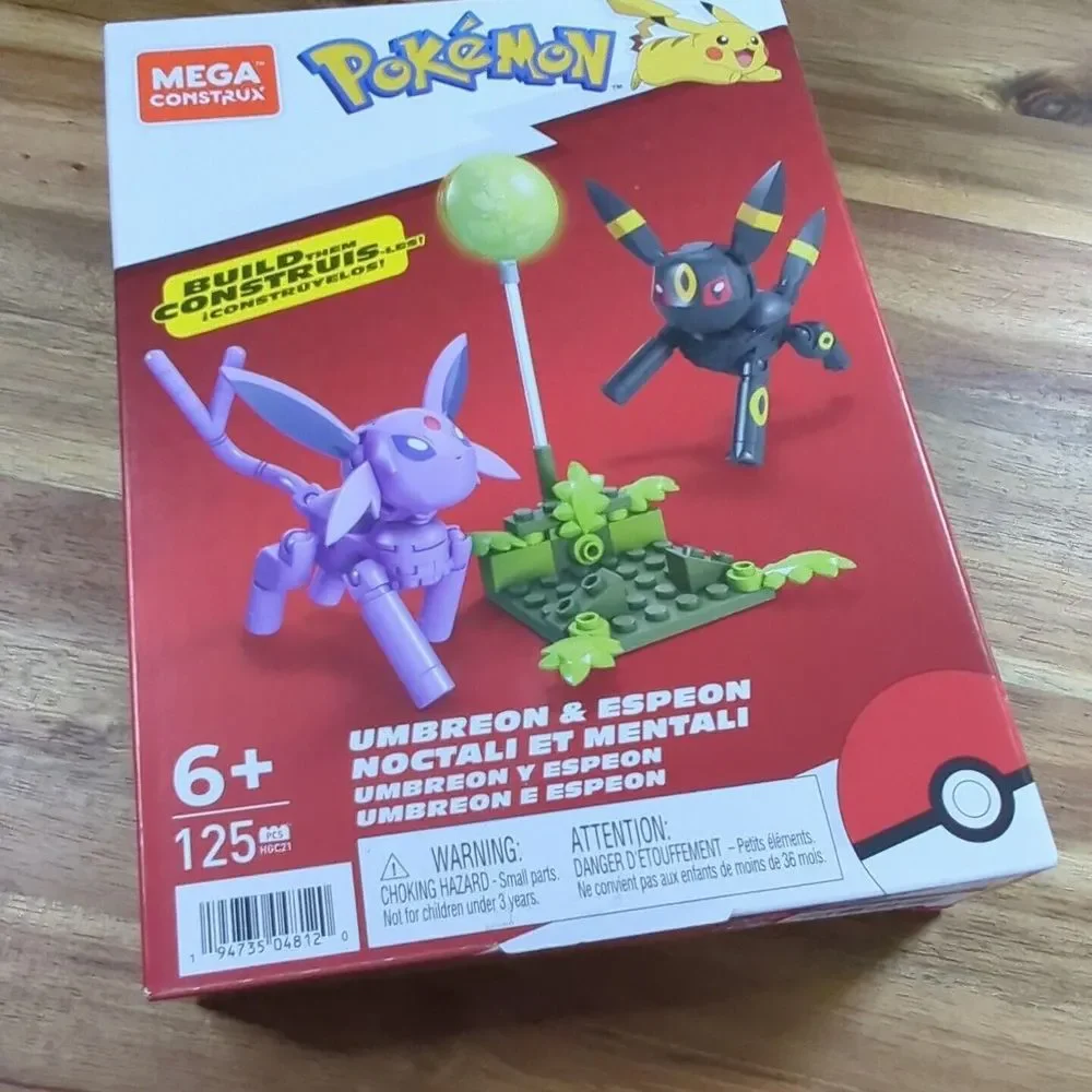 MEGA Construx - Pokemon Buildable Figures‎ - UMBREON & ESPEON (125 Pieces)